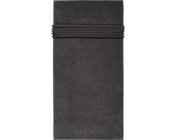 Cawö 6501 80 x 200 cm Katoen Basalt 1 stuk(s)