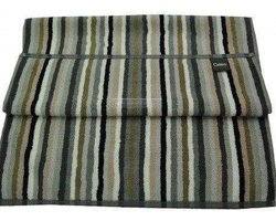 Cawo badmat multicolor badmat streep - Kiezelsteen 50x80