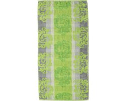 Cawo Cashmere Jacquard Handdoek - Kiwi 50x100