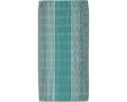 Cawo Cashmere Streifen Badhanddoek - Munt 80x150