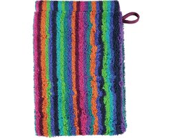Cawö Lifestyle Streifen Babywashandje multicolor 16x22
