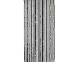 Cawö Lifestyle Streifen Handdoek kiezel 70x140