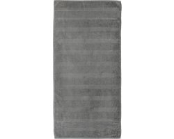 CAWÖ Noblesse² Uni Badhanddoek - Grafiet - 80x160
