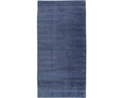 Cawo Noblesse2 Uni Handdoek - Nachtblau 50x100