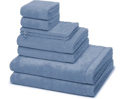 Cawö Sonstiges 2 X washandjes 2 X gasten- 2 X douche- 2 X handdoek - in set Lifestyle