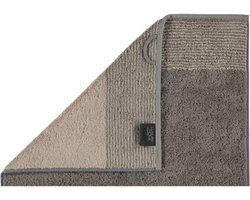 Cawo Two-Tone Gastendoekje - Grafiet 30x50
