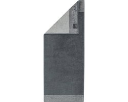 Cawo Two-Tone Saunahanddoek - Leisteen 80x200
