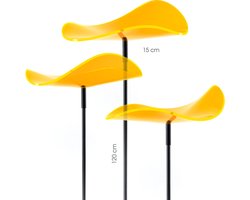 Cazador Del Sol Lucy Medio zonnevanger - set v. 3 - Ø15x120cm - Geel