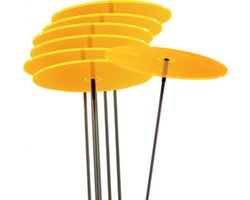 Cazador Del Sol Uno zonnevanger - set v. 7 - Ø20x170cm - Geel