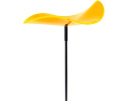 Cazador Del Sol Zonnevangers Lucy - tuin decoratie voor buiten - Ø150mm x 120cm Geel Set1
