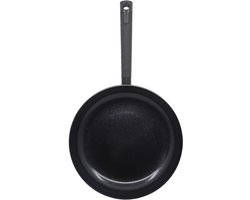 CB Chef koekenpan Ø 20cm - Non stick - 100% Recycled - Pfas-vrij - Keramisch - Inductie geschikt – Zwart