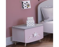 CBA - Nachtkastje - Multicolor - 44cm