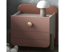 CBA - Nachtkastje - Roze - 39cm