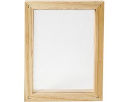 CC Grenen Papiermal met Enkel Frame A5