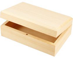 CC Grenen Sieradendoos 14x9x5 cm
