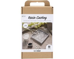 CC Hobbyset Hars Gieten - Home deco - Dienblad met Terrazzo