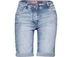 CECIL NOS Scarlett shorts Dames Jeans - light blue wash - Maat 36
