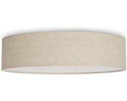 Ceiling Dreams Natural plafondlamp - Linnen - 40 cm - 3 geïntegreerde E14 fittingen - Voor lampen tot 40 W (niet inbegrepen) - Beige - Sfeervolle verlichting - Woonkamer en slaapkamer