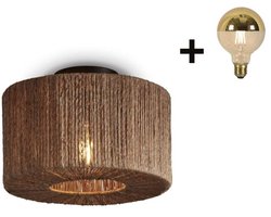 Ceiling Lamp - IGUAZU - Jute - Small.