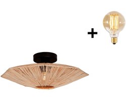 Ceiling Lamp - PANAMA - Raffia