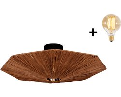 Ceiling Lamp - PANAMA - Raffia.