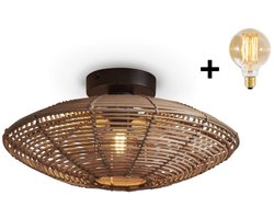 Ceiling Lamp - TANAMI - Rattan - Disc.