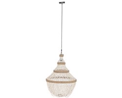Ceiling Light Home ESPRIT White Natural Shells 50 W 50 x 50 x 130 cm
