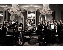 Celebrity Hallway - 150cm x 100cm - Fotokunst op Plexiglas | Wanddecoratie Glasschilderij