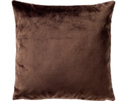 CELESTE | sierkussen 45x45 cm | Chocolate Martini | bruin | Hoii | met duurzame kussenvulling