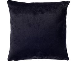 CELESTE | sierkussen 45x45 cm | Raven | zwart | Hoii | met duurzame kussenvulling