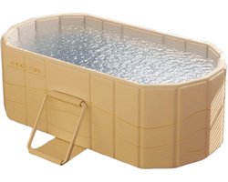 Cellista Opvouwbaar Bad 150 cm - Mobiel Badkuip voor Volwassenen - Opvouwbare Spa Bad 150x55x50 cm - Comfortabel en Ruimtebesparend Design