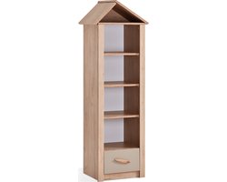 Cento boekenkast kast huisje kinderkamer jungle