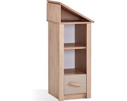 Cento kleine boekenkast kast huisje kinderkamer jungle