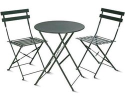 Central Park Bistroset 'Maddy' - Staal - Antraciet