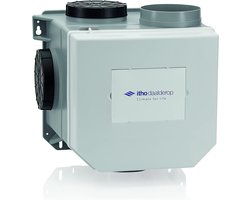 Centrale Ventilator - Afzuigunit Ventilatie - Ventilatie Woning - Energiezuinig ECO - 35 x 35.5 x 35 cm - Grijs