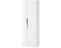 Cersanit City - Hoge kast, 180x60x36 cm, 2 deuren, wit S584-019-DSM