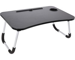 Ceruzo Bedtafel - met Tablethouder - Drankhouder en Uitschuiflade - Inklapbare poten