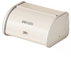 Ceruzo Broodtrommel-Schuifdeksel - Retro Design - Opbergbox Keuken- Mat Soft Beige - 35 x 26 x H17 cm
