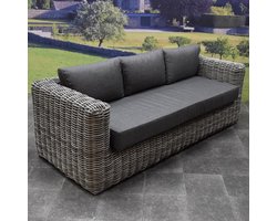 Cervo lounge tuinbank grijs