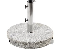 CERZETO - Parasolvoet rond - Grijs - Graniet