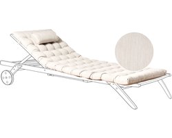 CESANA PREMIUM - Ligstoelkussen - Lichtbeige - Polyester