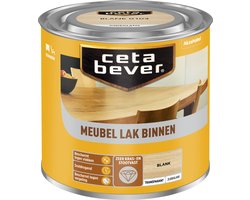 Cetabever - Meubellak Transparant Zijdeglans - Blank - 250 ML