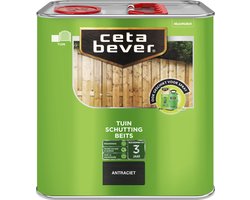Cetabever - Schuttingbeits Transparant - Antraciet - 2,5 L