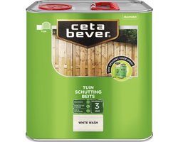 Cetabever - Schuttingbeits Transparant - White wash - 2,5 L