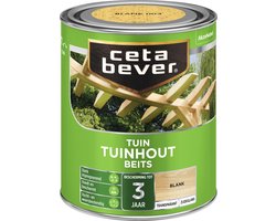 Cetabever - Tuinbeits Tuinhout Transparant - Blank - 750 ML