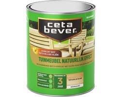 Cetabever - Tuinmeubelbeits Natuurlijk Effect - Natuurlijk Blank - 750 ML