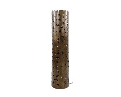 Chad vloerlamp cylinder - brons antiek