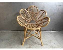 Chair rotan Flower
