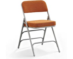 CHAIRABLE Campingstoel 1 Stuk, Verstelbaar, Fluweel Kussen, Camel, Licht - ShopVlot