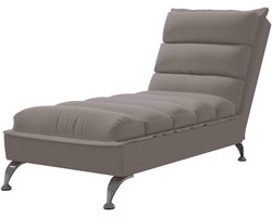Chaise longue - Relaxstoel ligbank - Ontspannen in huis - Duurzame ademende stof - 1335 x 56 x 74 cm